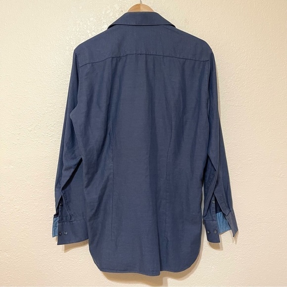 Ted Baker Endurance Long Sleeve Button Front Shirt Size 15.5 32/33 Men - Picture 5 of 8